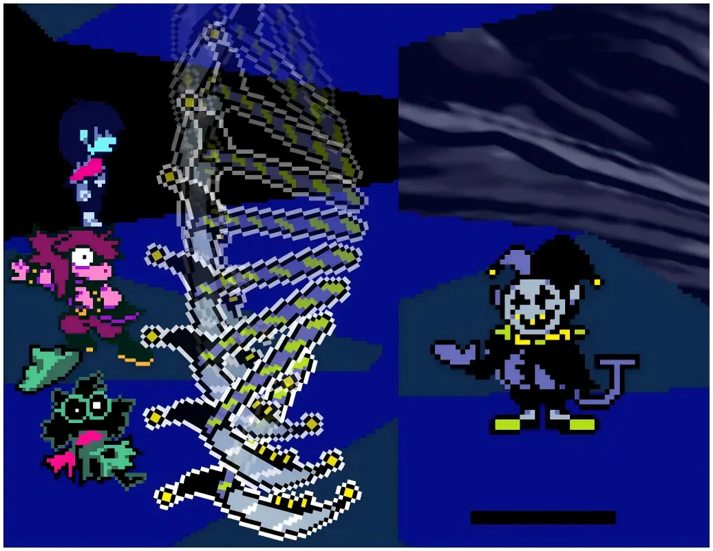 Jevil Fight Character